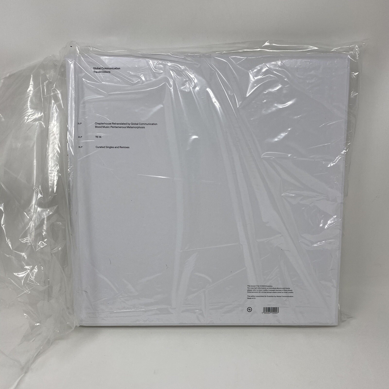 Global Communication Transmissions Vinyl Record 7 LP Box Set
