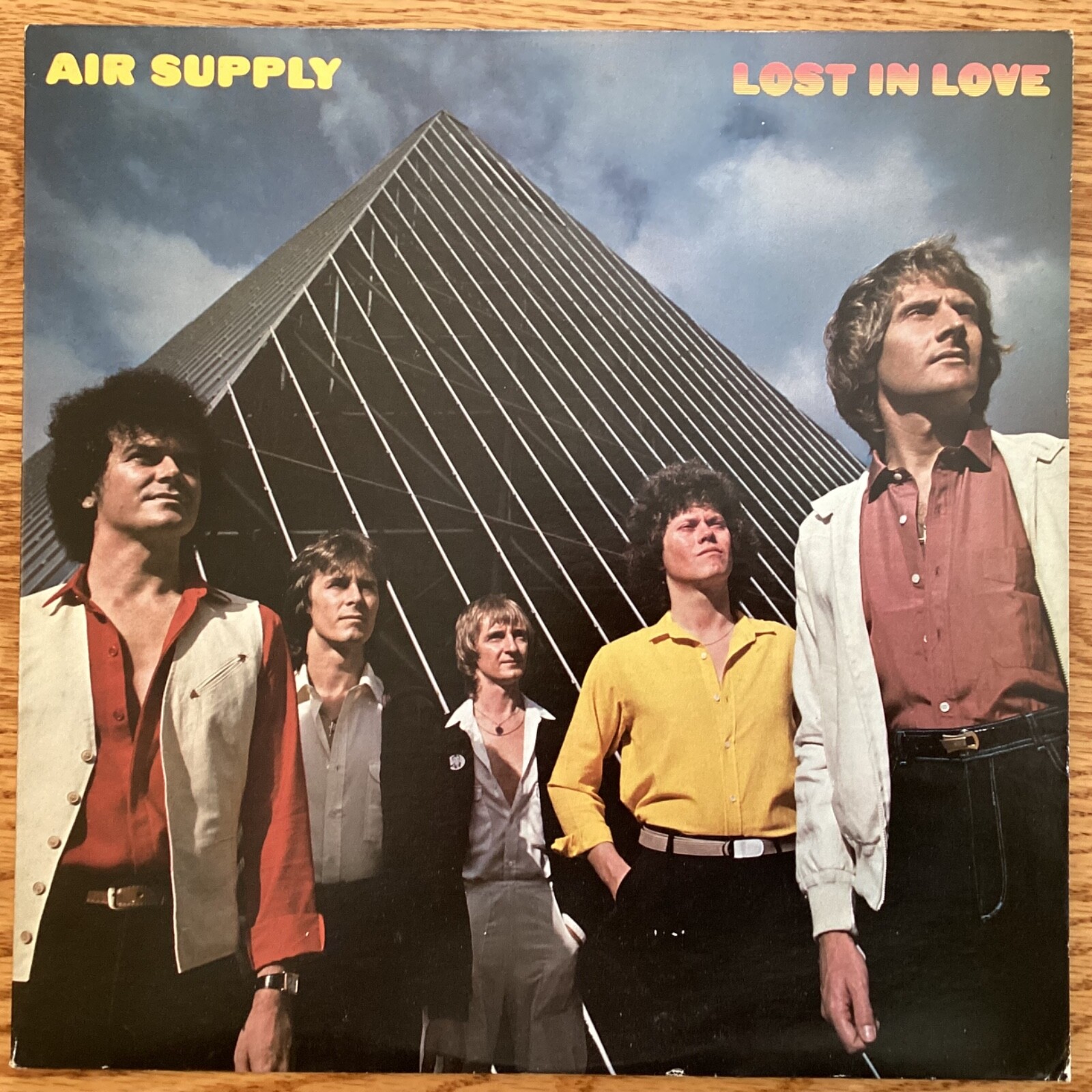 Air Supply “Lost In Love” 33 1/3 rpm LP, AL9530 w/ All Out Of Love