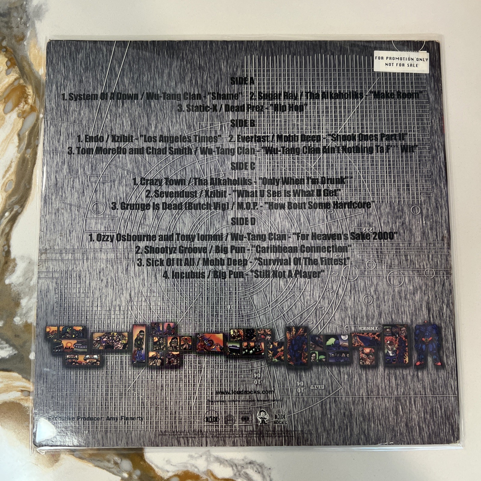 RARE! “Loud Rocks” Original Pressing – Various Artists Rap / Rock Mashup READ