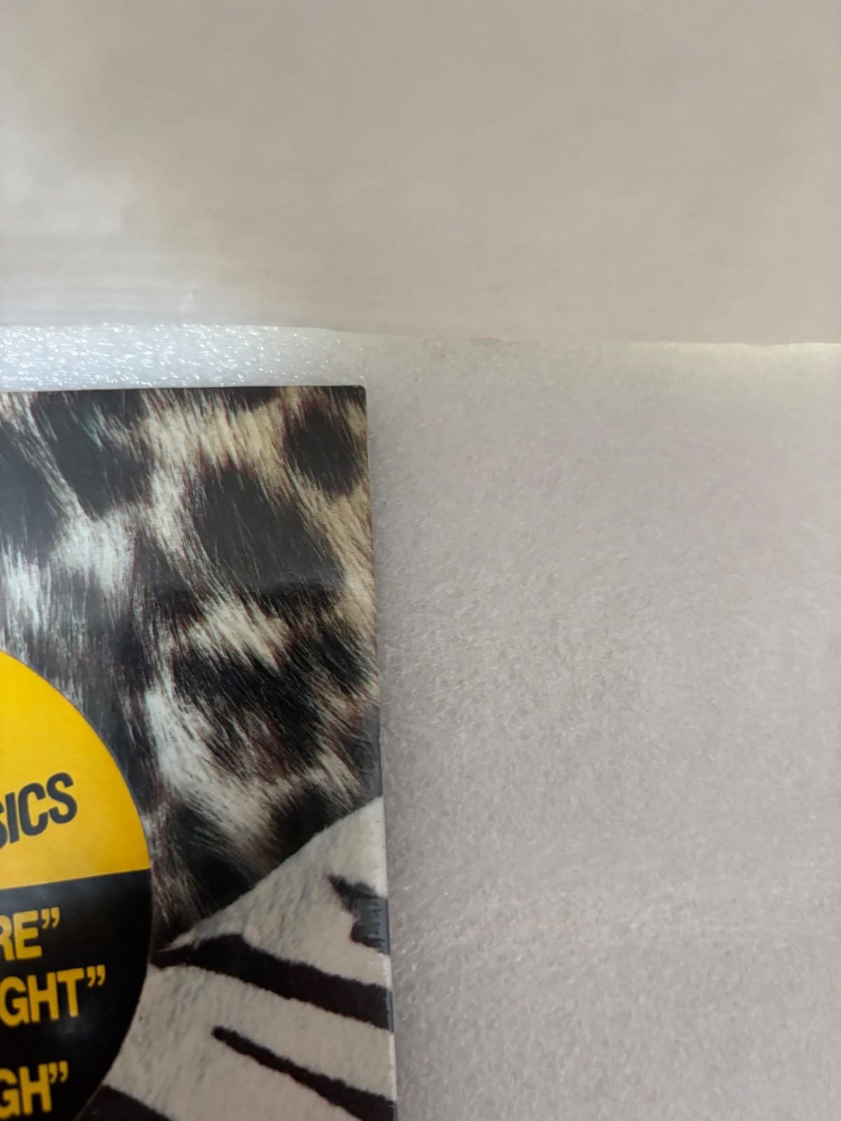 KISS ANIMALIZE 1984 SEALED LP with HYPE STICKER