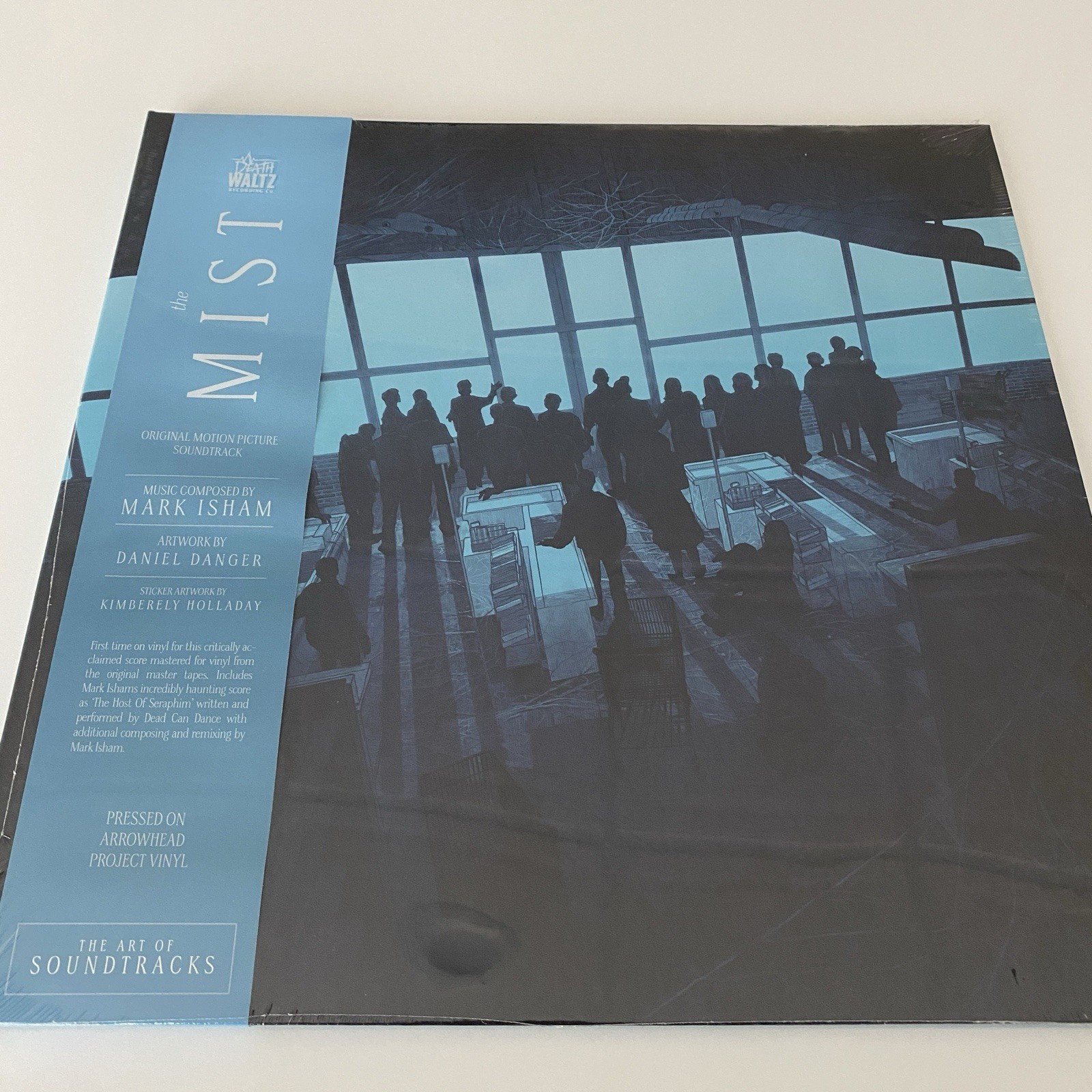 SEALED – Mark Isham – The Mist OST – Death Waltz DW 182 – Metallic Silver Vinyl