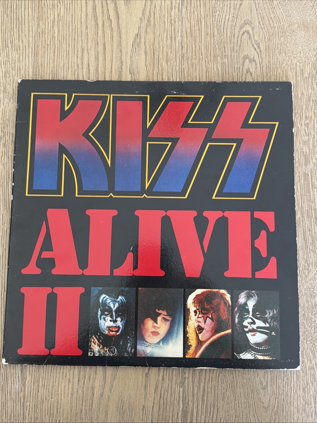 Kiss Alive II 1977 Vinyl Casablanca 1st Press NBLP 7076-2 Booklet And Sleeves