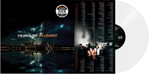 Eva Under Fire – Villainous – White [New Vinyl LP] Colored Vinyl, 140 Gram Vinyl