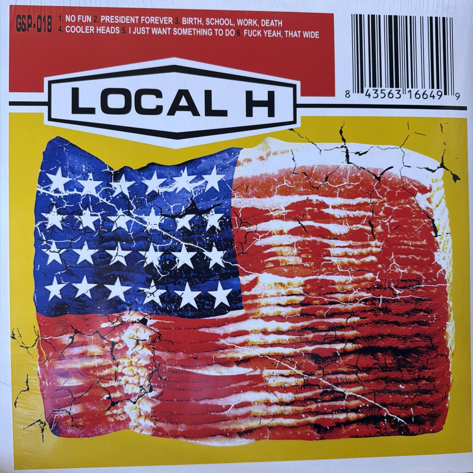 Local H -The No Fun EP 20th Anniversary Mystery Color Vinyl New Sealed