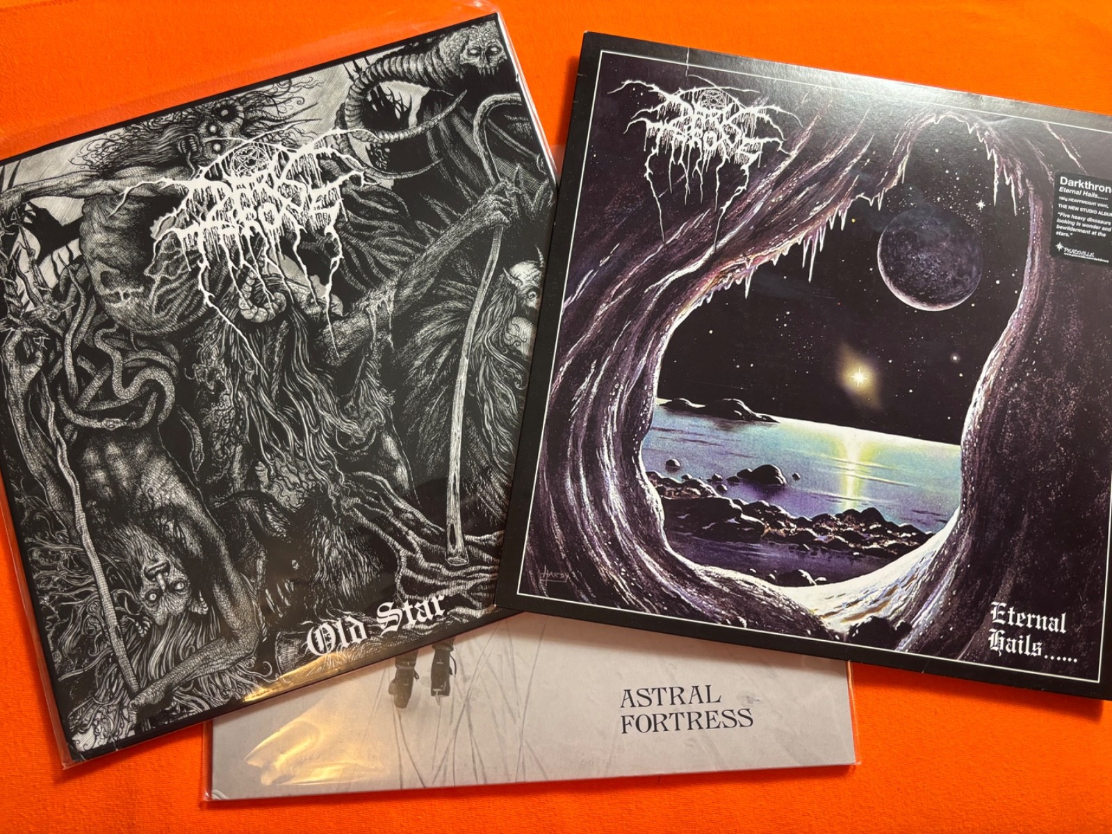 (3 LP lot) Darkthrone: Old Star + Astral Fortress + Eternal Hails Vinyl