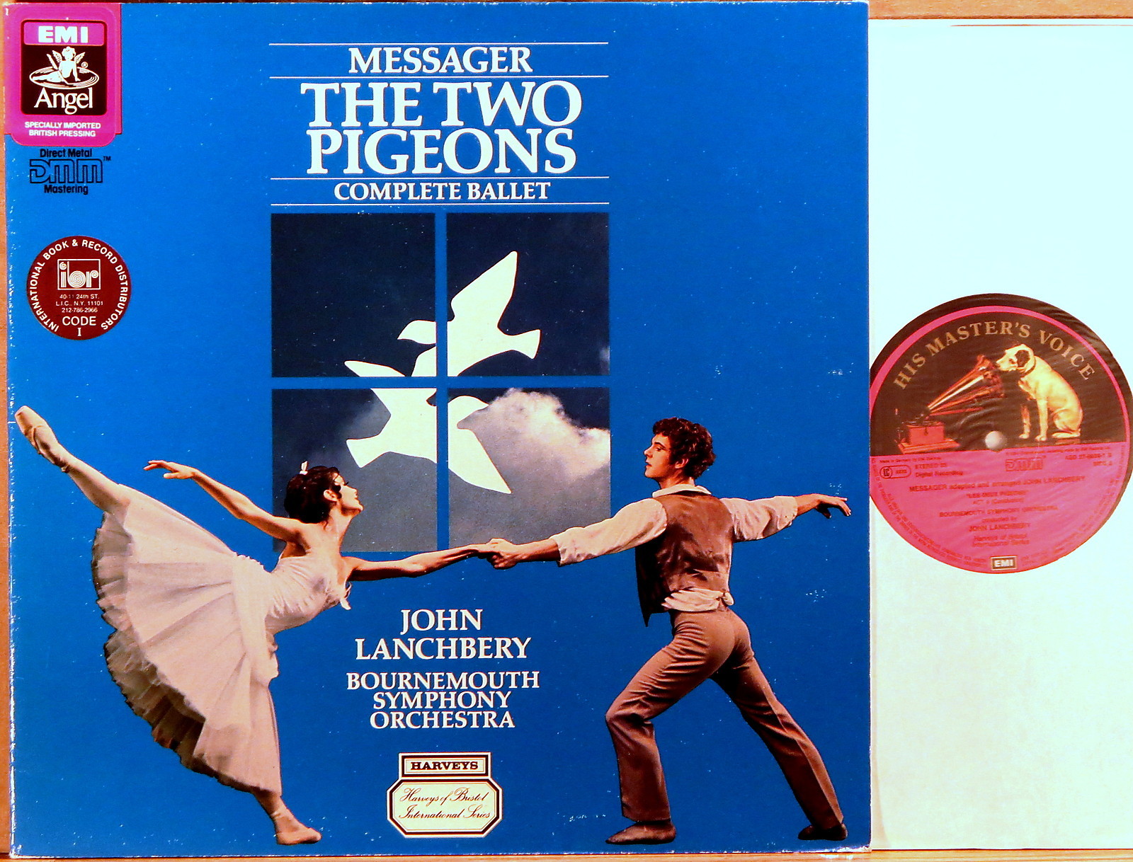 EMI HMV DMM DIGITAL UK Messager TWO PIGEONS BALLET Lanchbery HARVEYS ASD-2700381