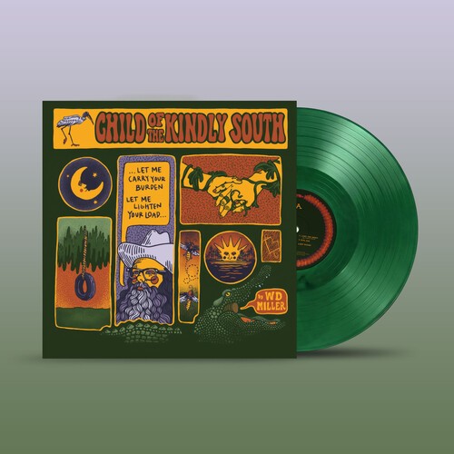 W.D. Miller – Child of the Kindly South (GREEN VINYL) – COUNTRY *NEW/COLOR*