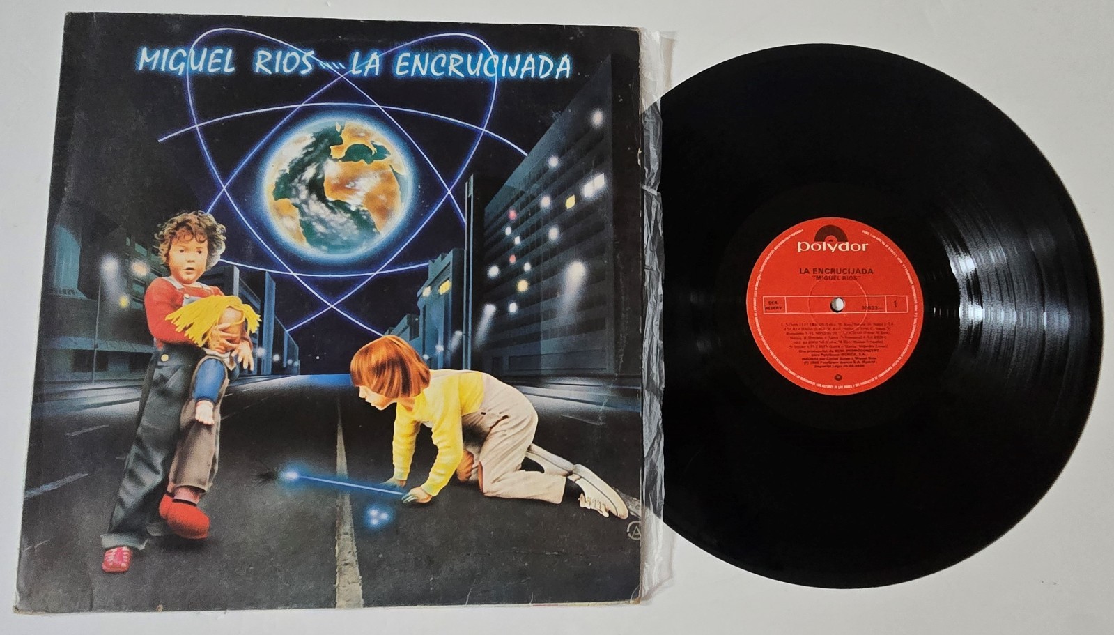 MIGUEL RIOS La Encrucijada LP Vinyl Album 1985 Venezuela POP ROCK