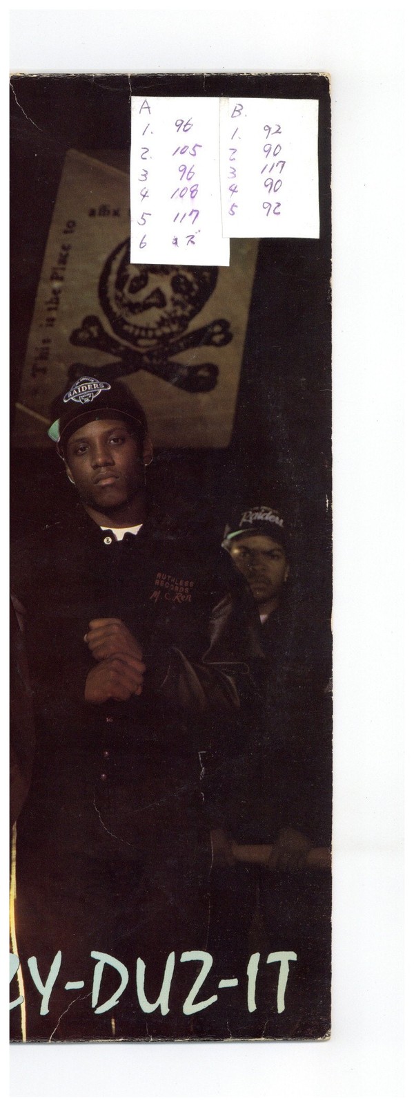 Eazy-E – Eazy-Duz-It ’88 LP US ORG!G+/VG