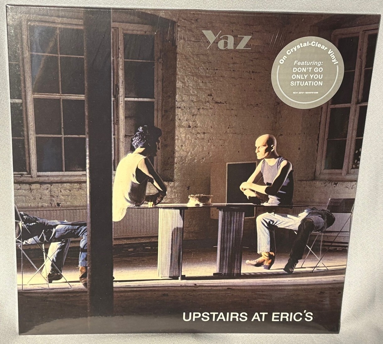LP YAZOO Upstairs at Eric’s (CLEAR VINYL, RHINO 2025) YAZ Alison Moyet NEW MT SS