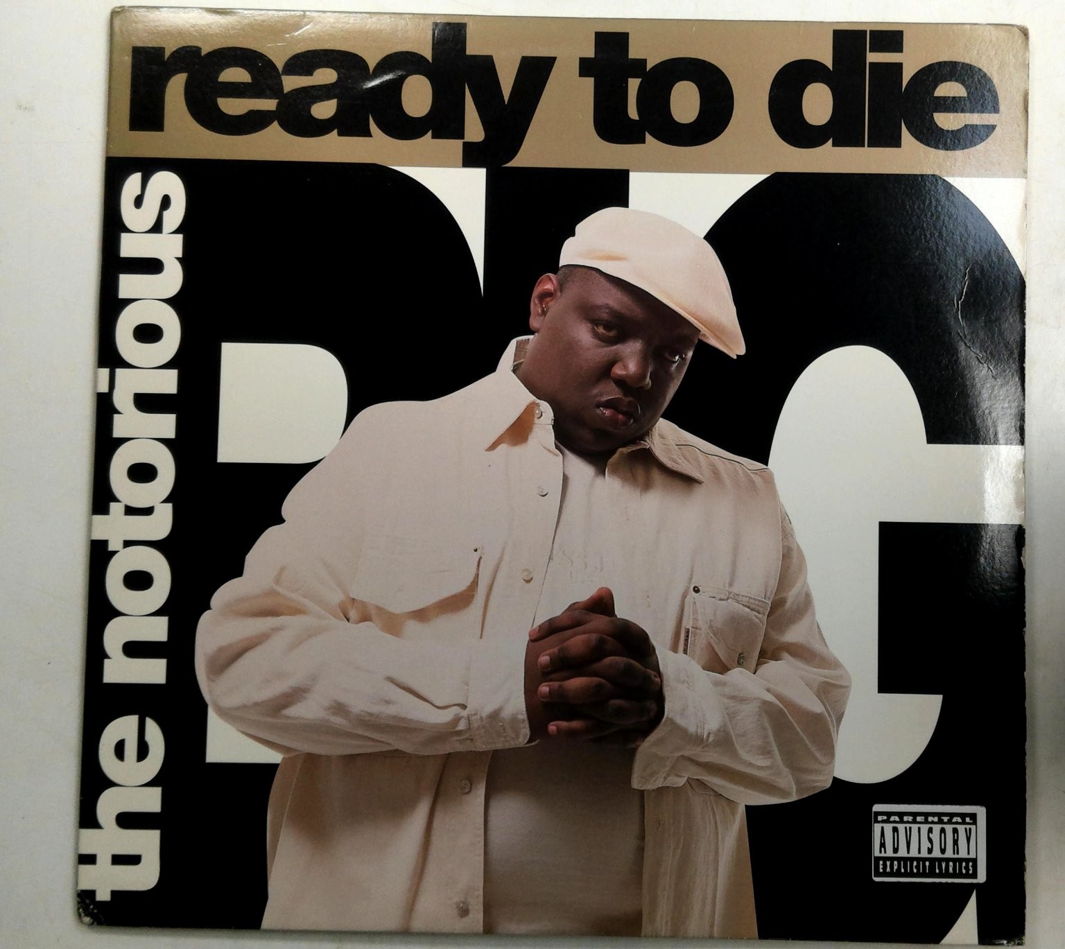 Notorious B.I.G. – Ready To Die LP Record 1994 Bad Boy Hip Hop 33 RPM