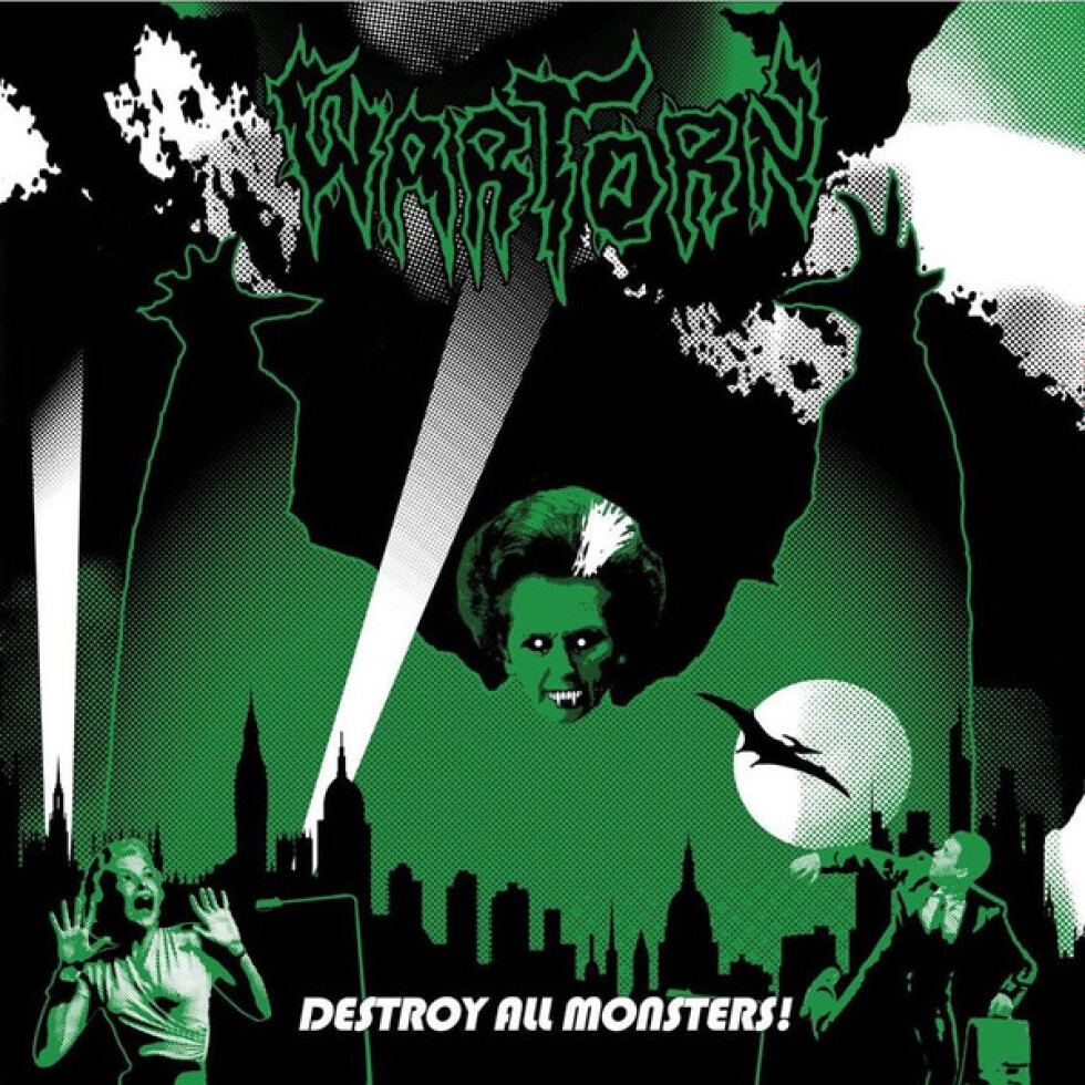 Wartorn –Destroy All Monsters LP vinyl F.O.A.D. Records 2015 HC Punk Sore Throat