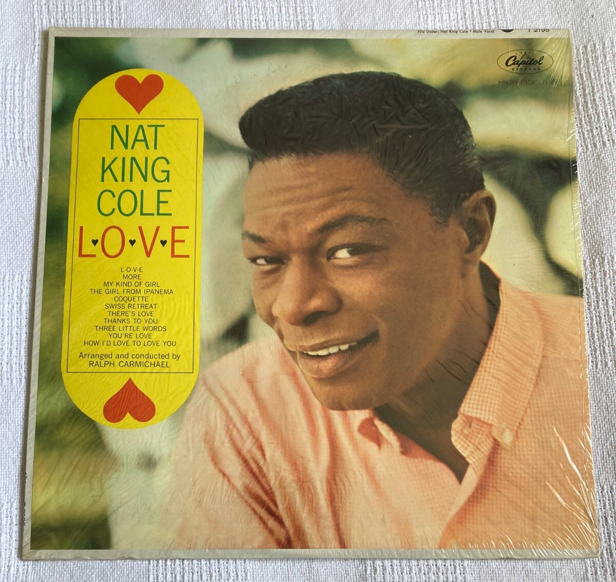 NAT KING COLE L-O-V-E New Sealed Vinyl LP – Capitol Records