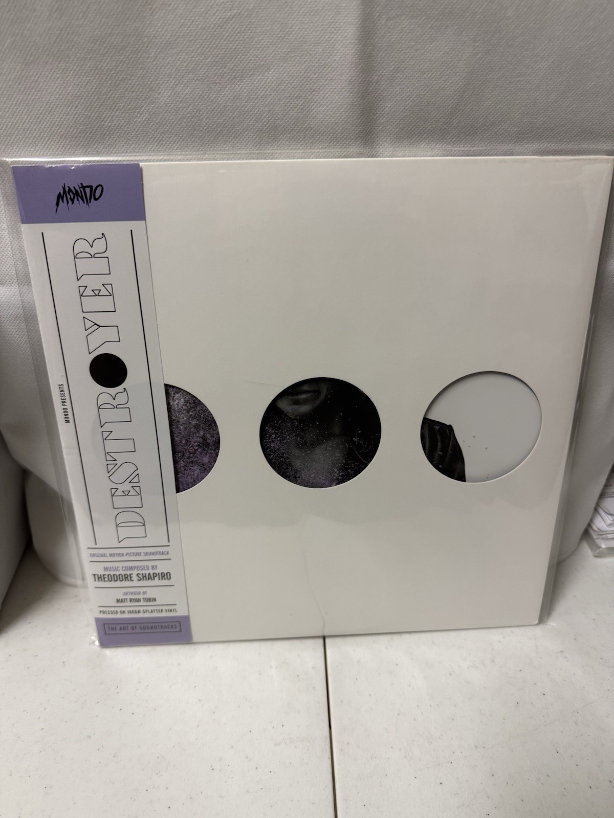 Destroyer -Original Soundtrack- Theodore Shapiro- Purple Splatter Vinyl. Rare!