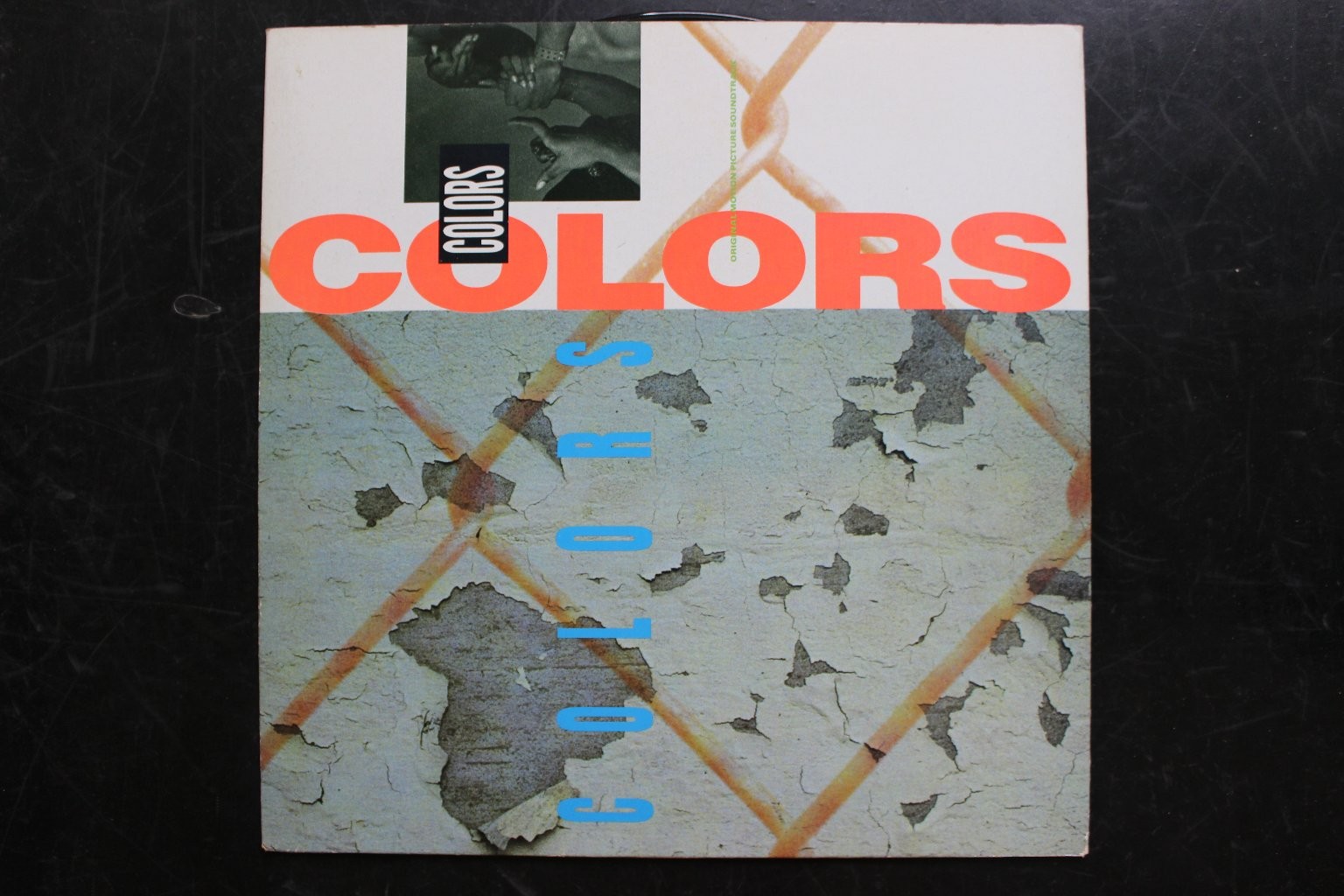 COLORS Soundtrack LP Herbie Hancock Ice-T Hip Hop Funk Vinyl Record