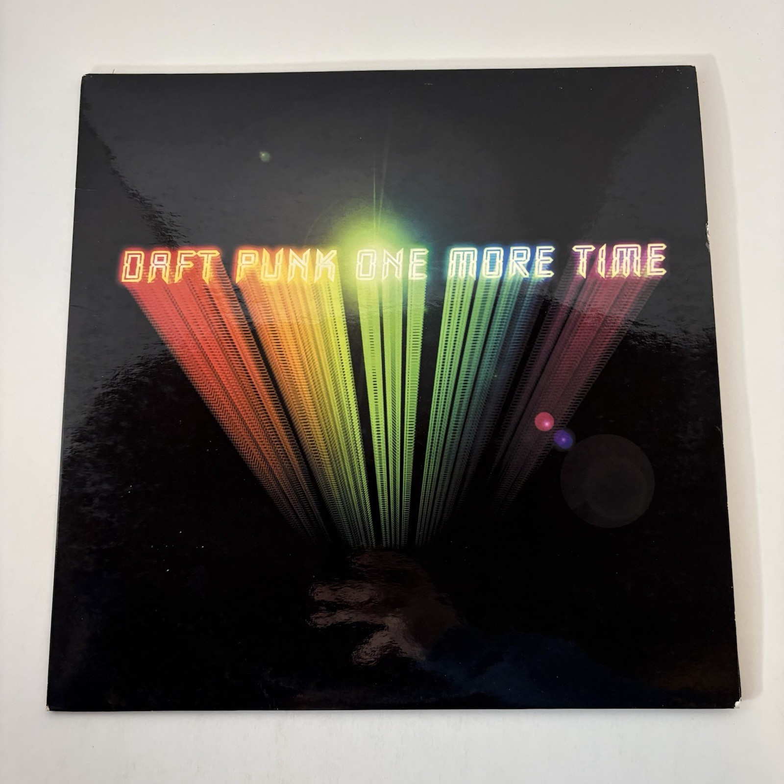 Daft Punk One More Time 2000 Vinyl 12” Original One Sided EU Import Vinyl Record
