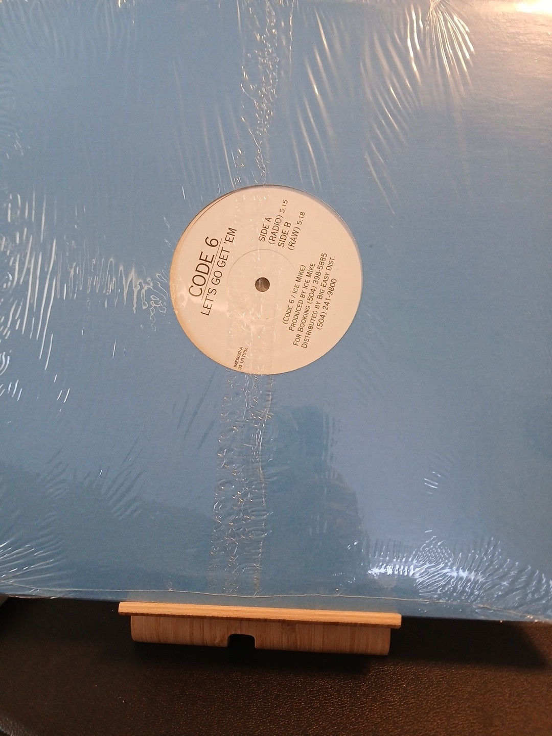 Code 6 – 12″ – Let’s Go Get Em – Hip Hop Rap 1998 Ice Mike New Orleans Sealed