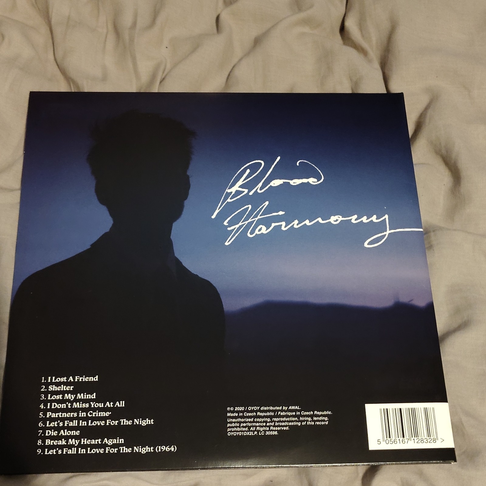 Finneas – Blood Harmony Deluxe LP 12″ 33RPM Blue Colored Vinyl AWAL 2020
