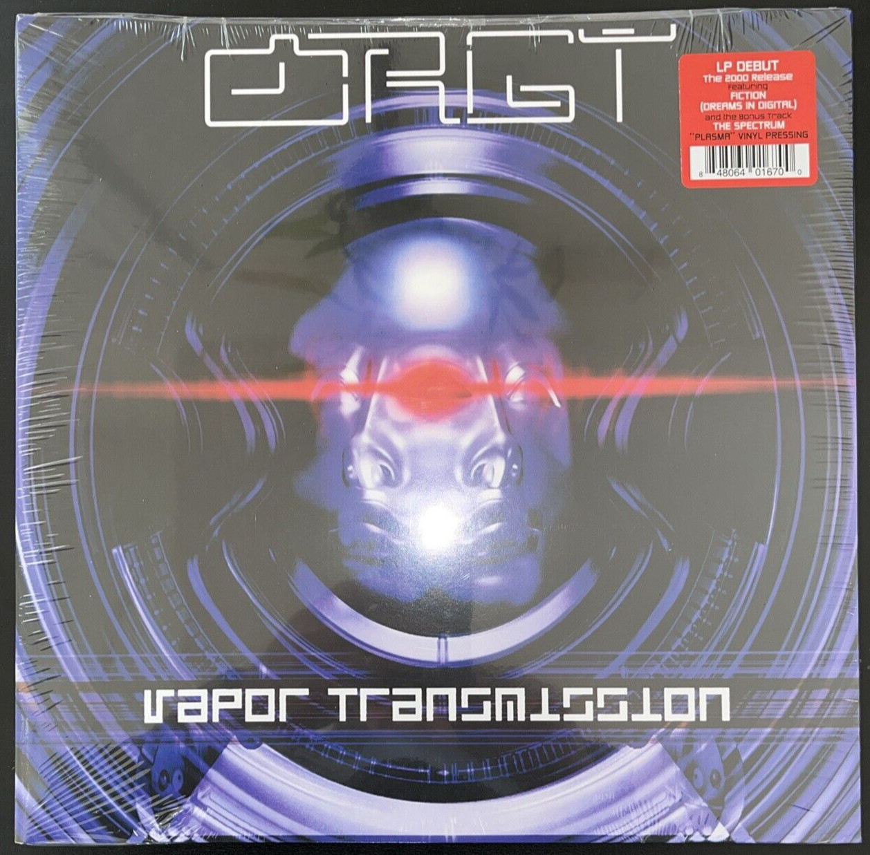 ORGY VAPOR TRANSMISSION RED & YELLOW SPLATTER VINYL LP LIMITED NEW SEALED MINT