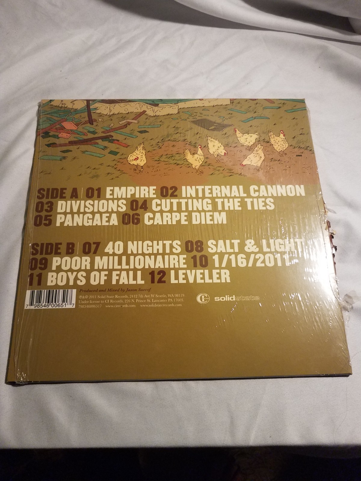 August Burns Red Leveler 12″ Vinyl LP Green/Brown Splatter 2011