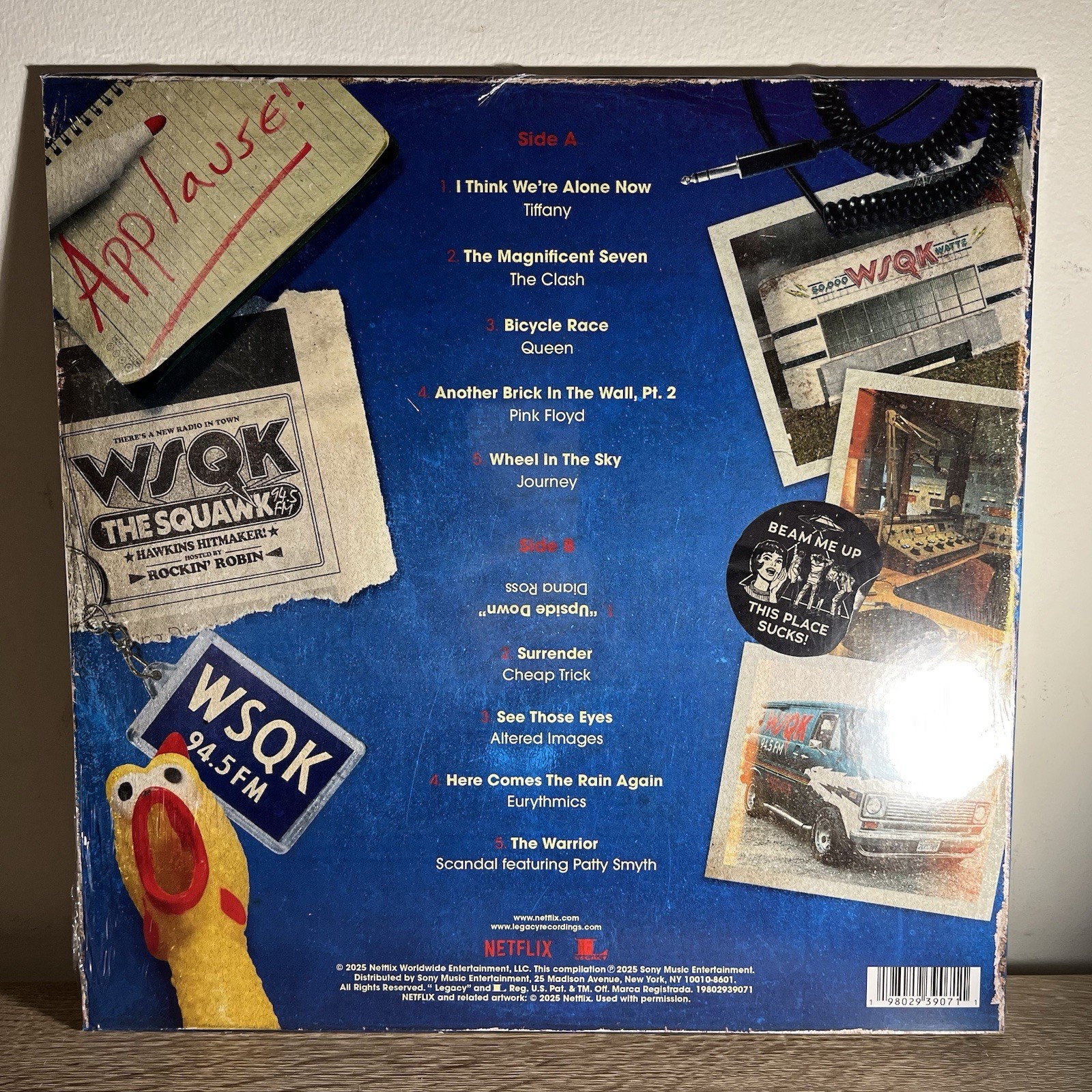 Stranger Things The WSQK Collection Limited Target Exclusive Vinyl LP – NEW!