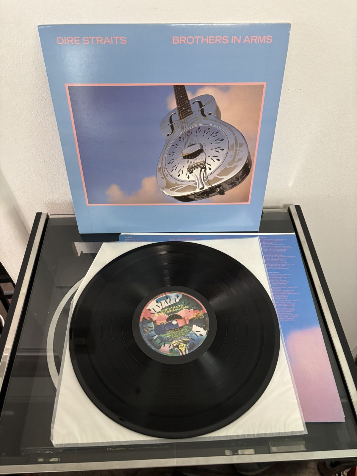 Dire Straits Brothers In Arms 1985 Vinyl Record LP Warner Bros Records 1-25264