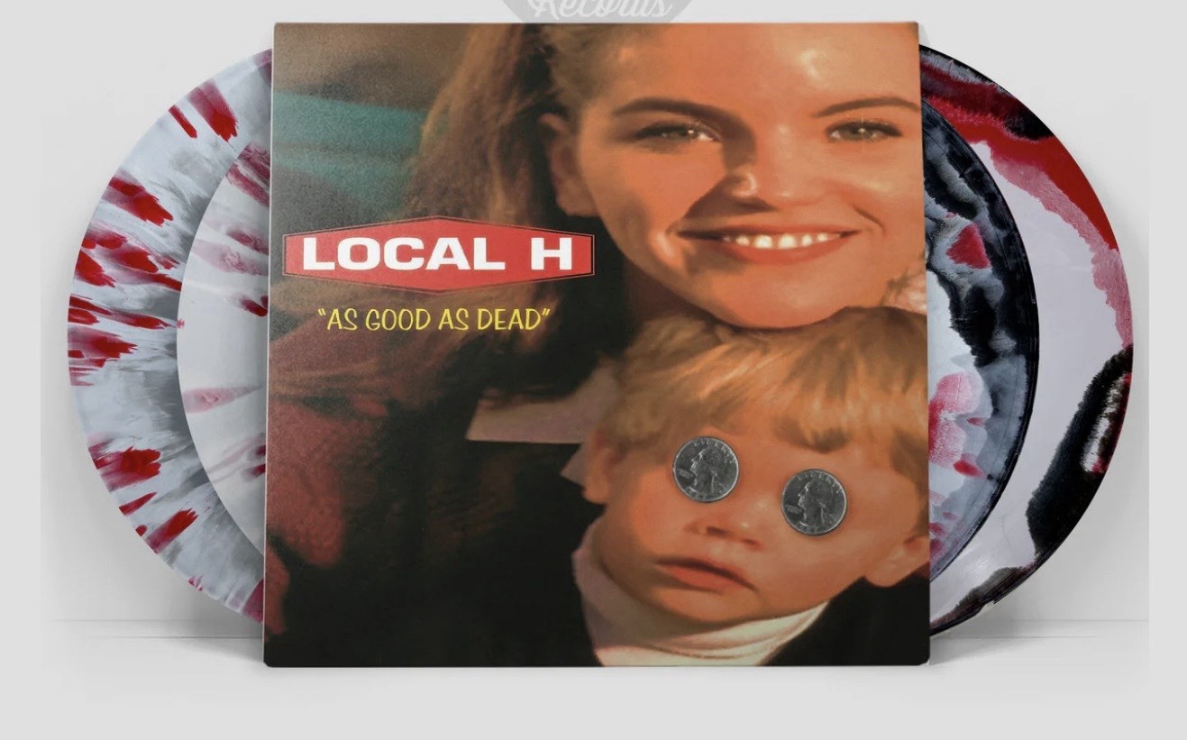 LOCAL H As Good As Dead NEW 2LP RED/BLACK/WHITE SWIRL VINYL