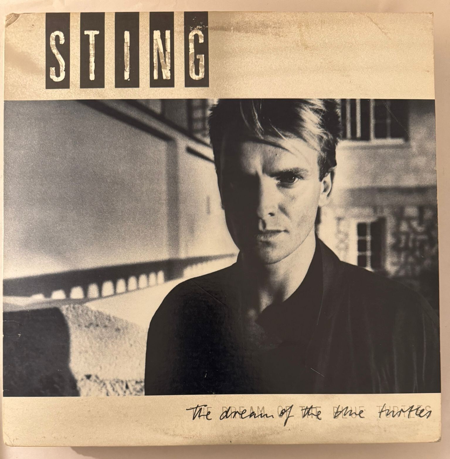 STING – THE DREAM OF THE BLUE TURTLES – VINYL LP SP3750 1985 A&M – VG+ – A16