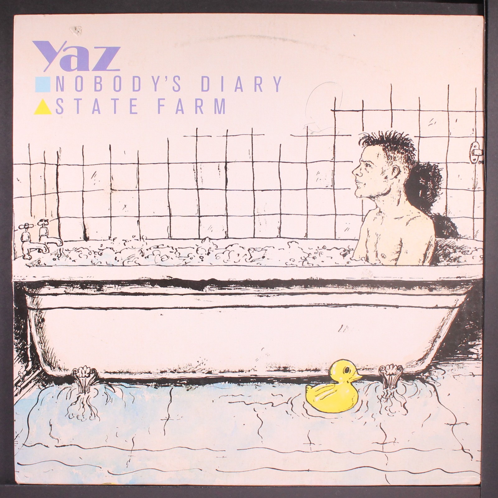YAZ: nobody’s diary SIRE 12″ Single 45 RPM