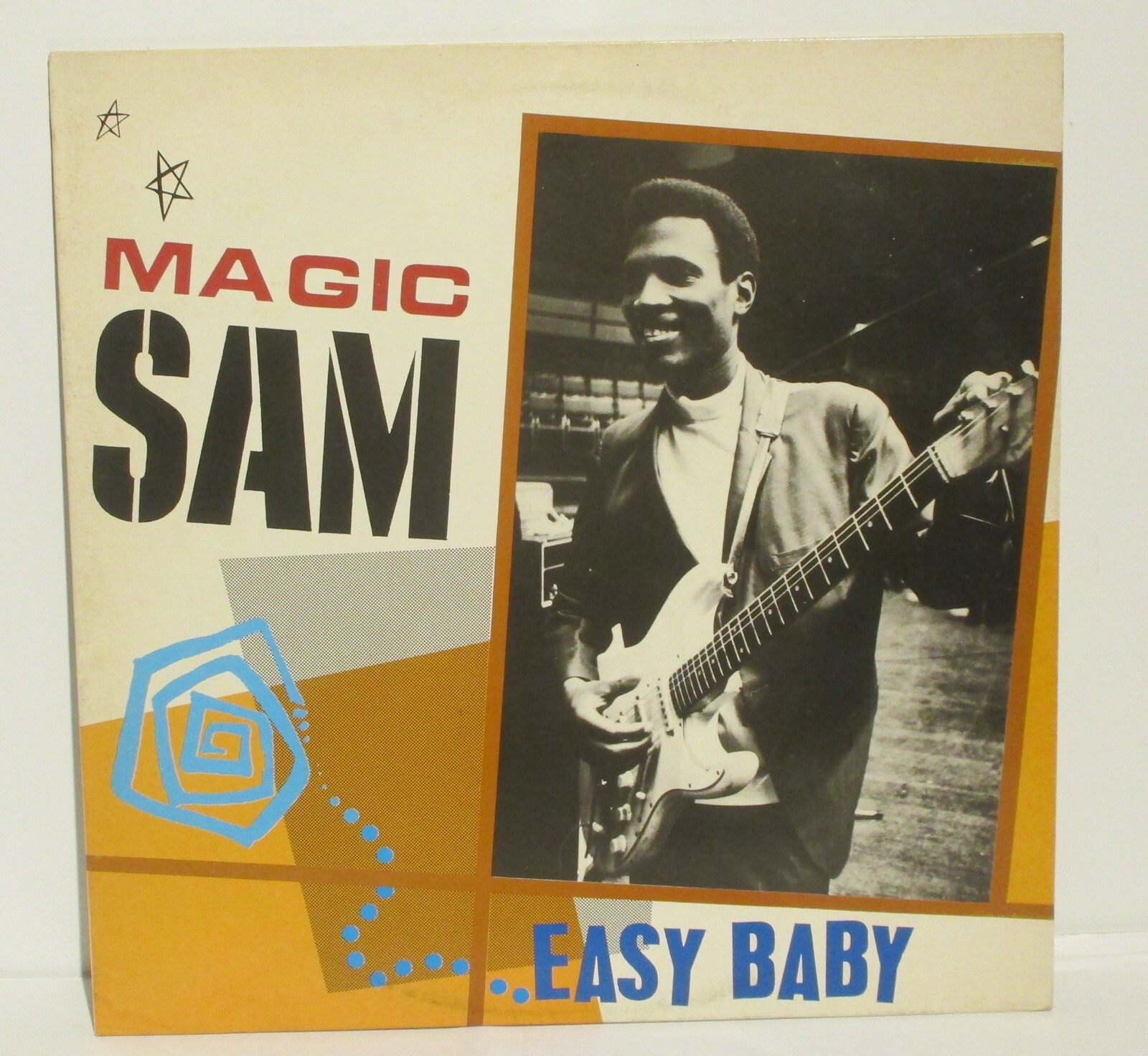 MAGIC SAM Easy Baby 1985 UK Press CHARLY CRB 1108 LP EX