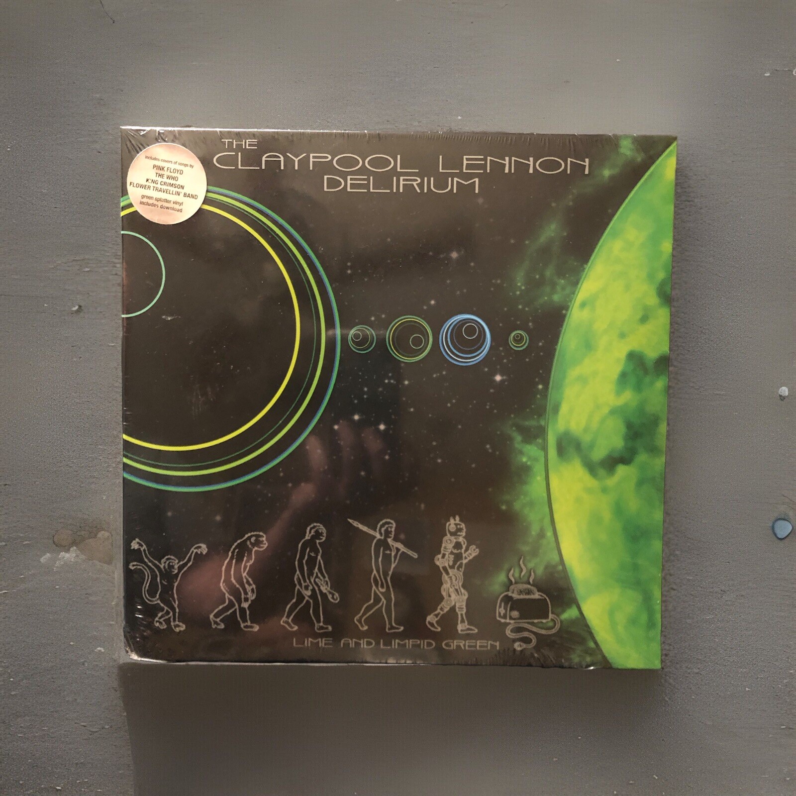 The Claypool Lennon Delirium | 10″ Vinyl | Lime and Limpid Green ~ Sealed ~🐸