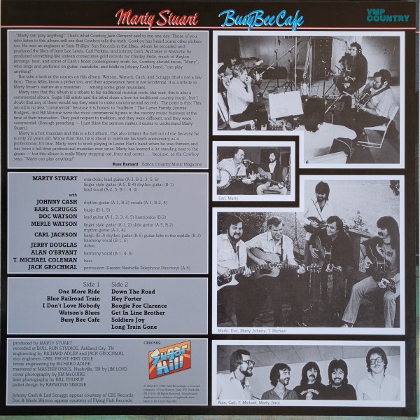 Marty Stuart – Busy Bee Cafe – COUNTRY *NEW/COLOR/VMP*