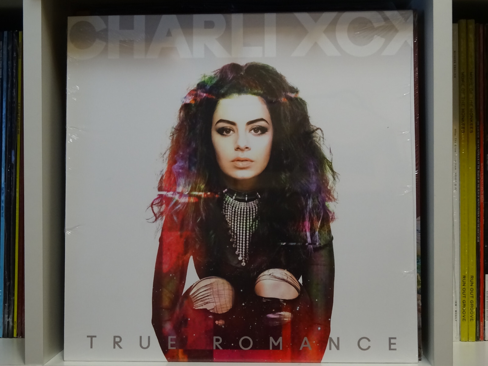 Charli XCX True Romance silver colored vinyl lp 10th Anniversary issue