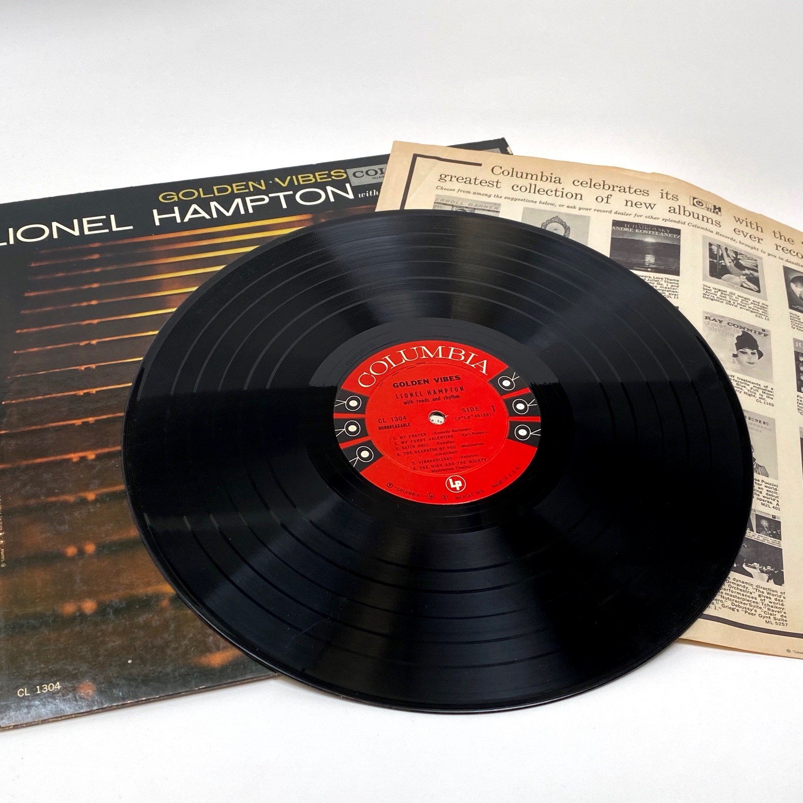 Lionel Hampton – Golden Vibes • LP Vinyl Record • Mono