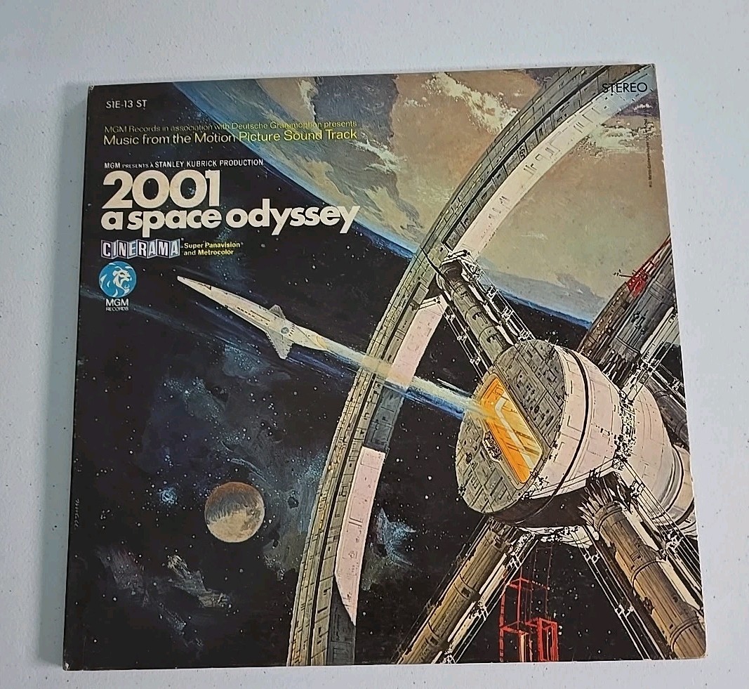 2001 A SPACE ODYSSEY SOUNDTRACK VINYL LP 1968 MGM SIE-13 ST MYS 1460 VG++