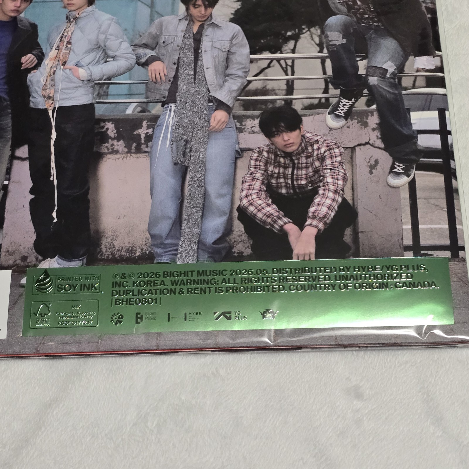 SIGNED Official Cortis GREENGREEN Indie Exclusive Vinyl Record