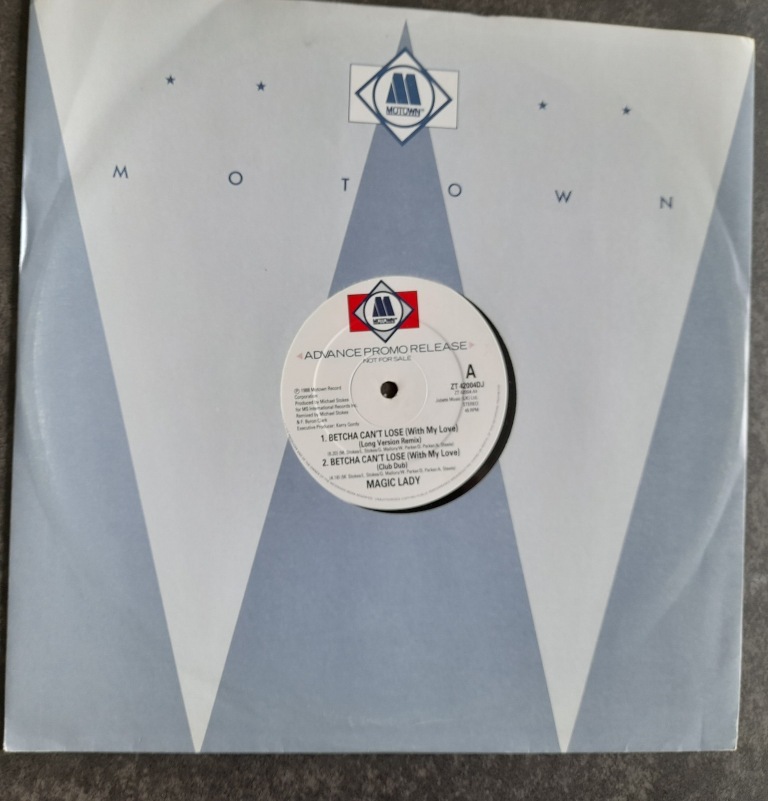 Magic Lady – Betcha Cant Lose With My Love Mixes 12″ Single