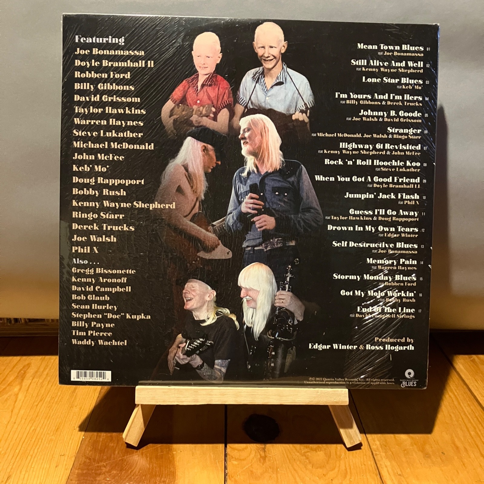 Edgar Winter Brother Johnny 2 LP 180g NEW (2022) Lenticular Cover Grammy Winner