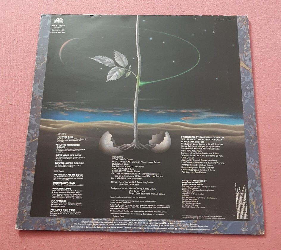 Roberta Flack Germany import LP I’m The One Atlantic ATL 50 890 vg++