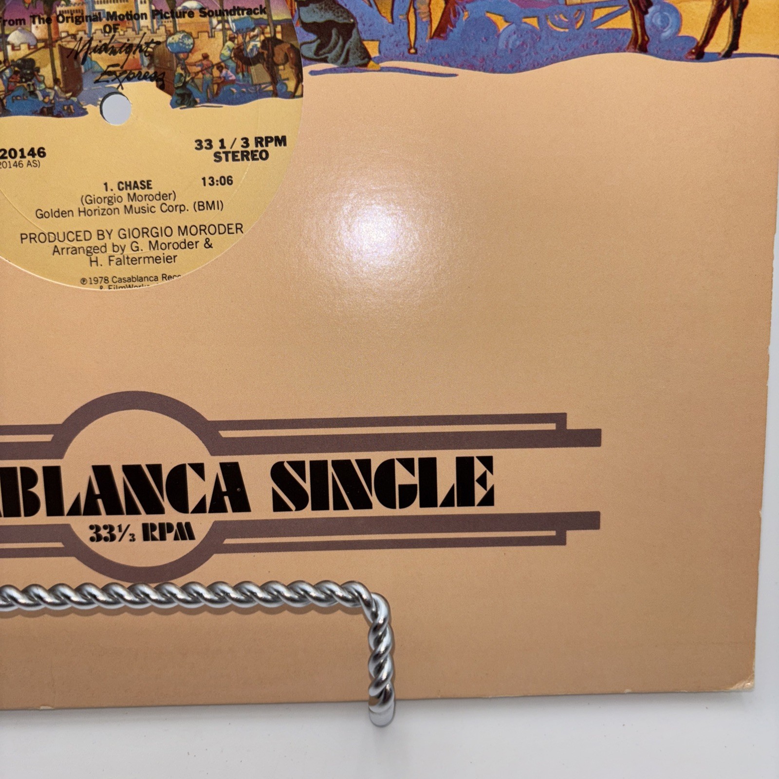 Giorgio Moroder-Chase-Disco Soundtrack Casablanca Records NBD 20146 1978 Single
