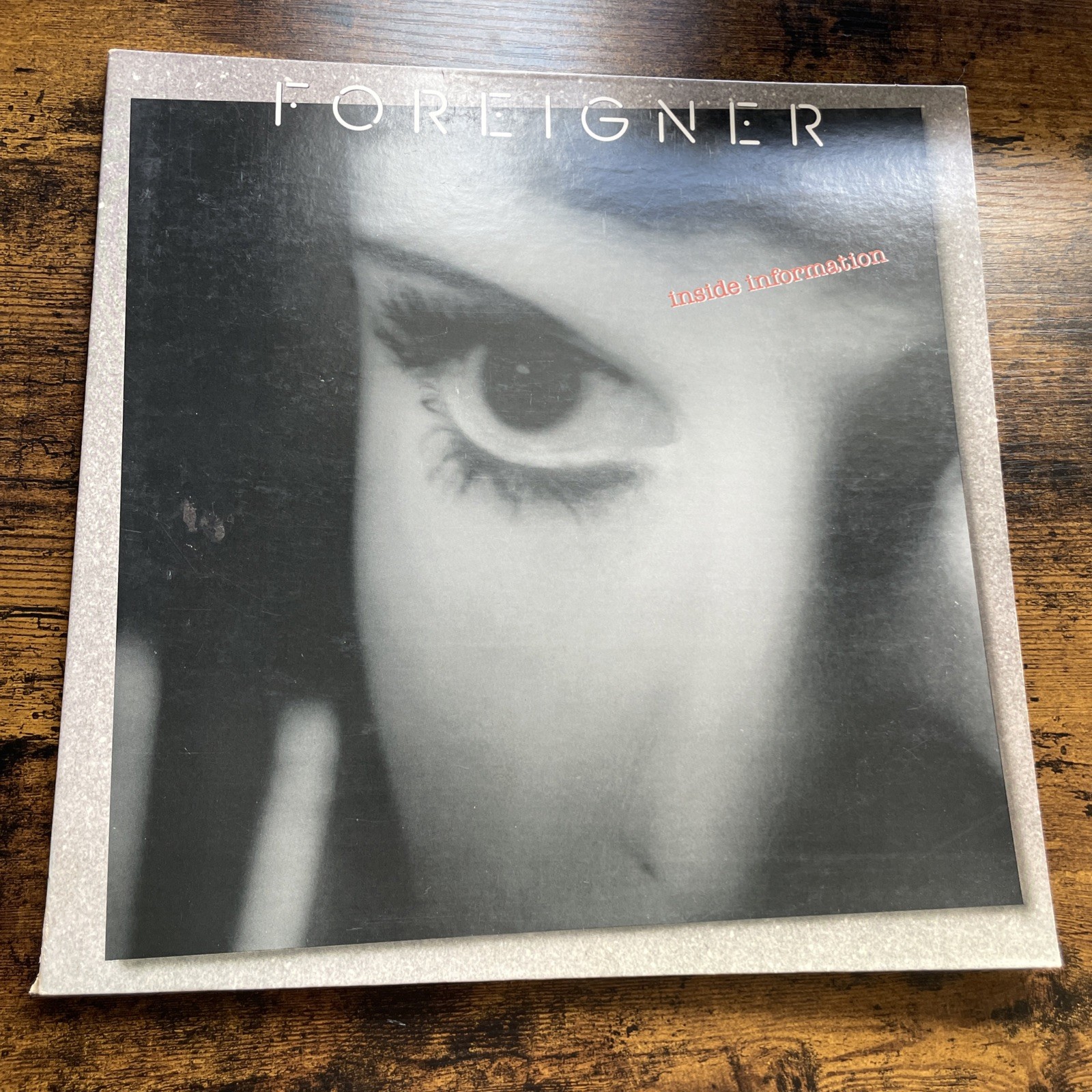 Inside Information [LP] by Foreigner (Vinyl, Atlantic USA) 1987