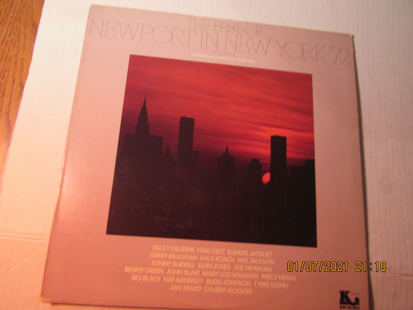The Best of Newport in New York ’72 Vol. 2, Kory Records KK 2001, Vinyl LP,VG+