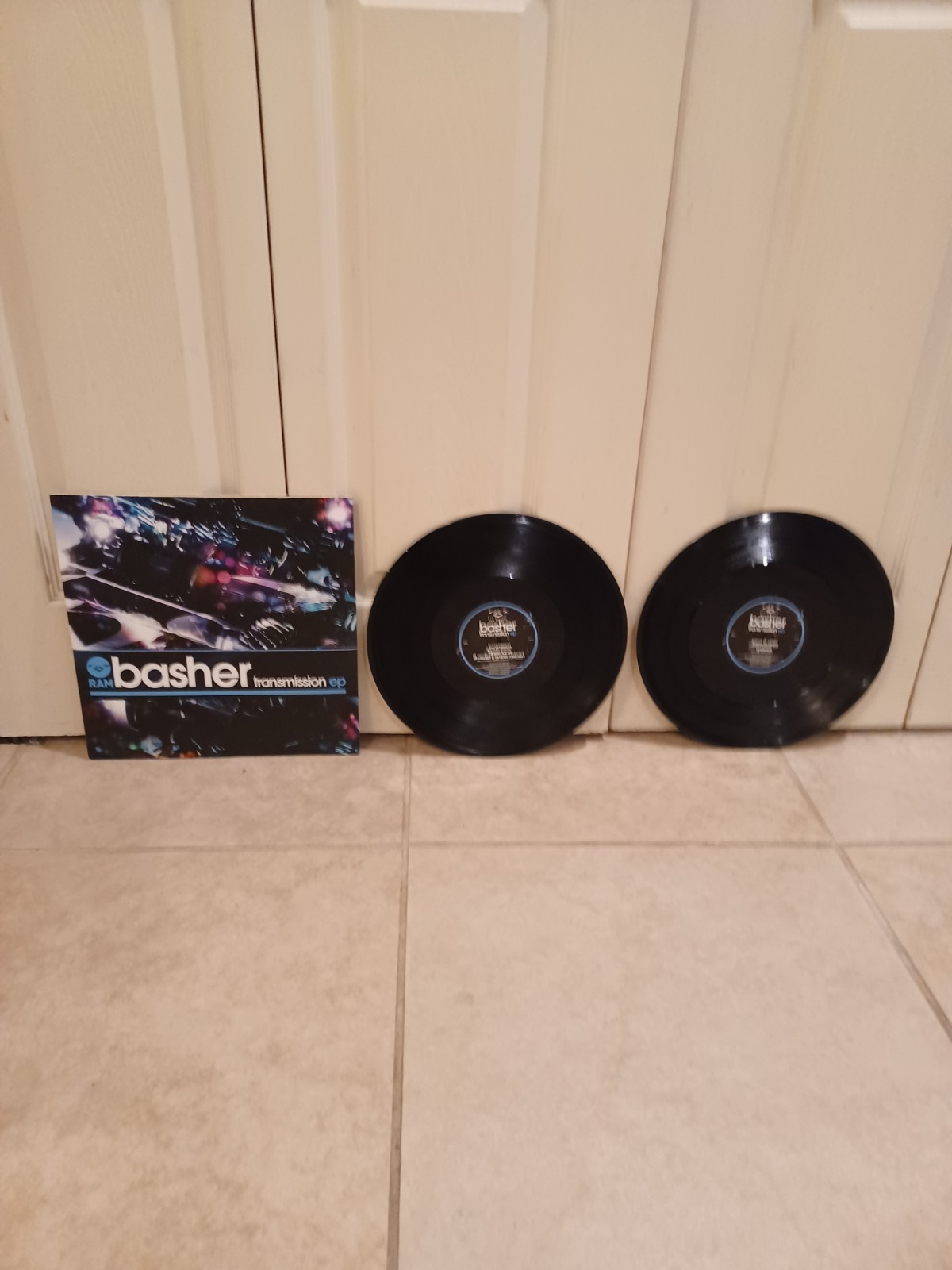 BASHER Transmission EP USED RECORD IN VERY GOOD PLUS/EXCELLENT COND Import RAM