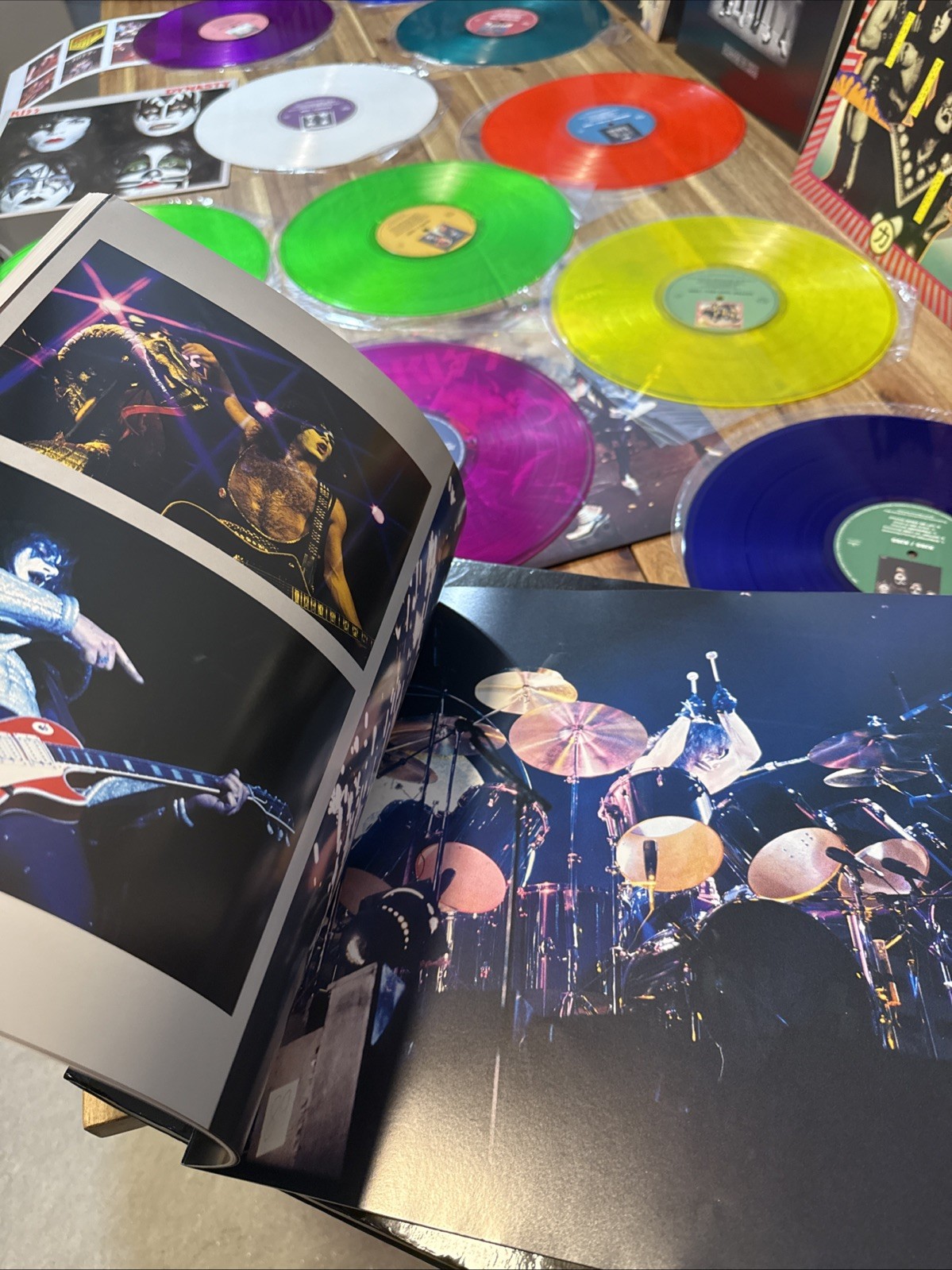 kiss the originals vinyl Box Set Japan Color Lp 1974-1979 Rock Destroyer Hotter