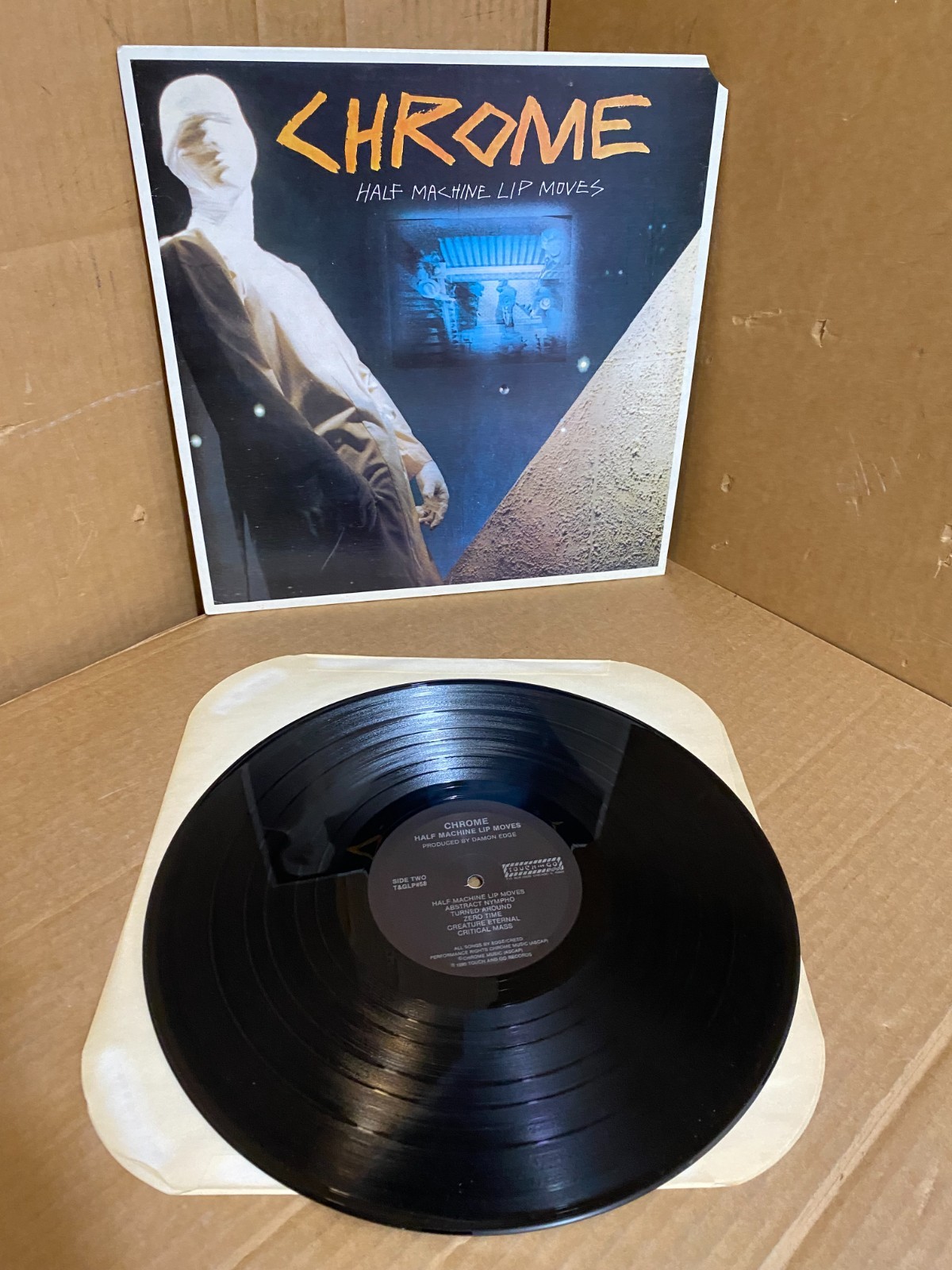 Chrome LP “Half Machine Lip Moves” ~ Siren Original ’79 ~ Punk Experimental
