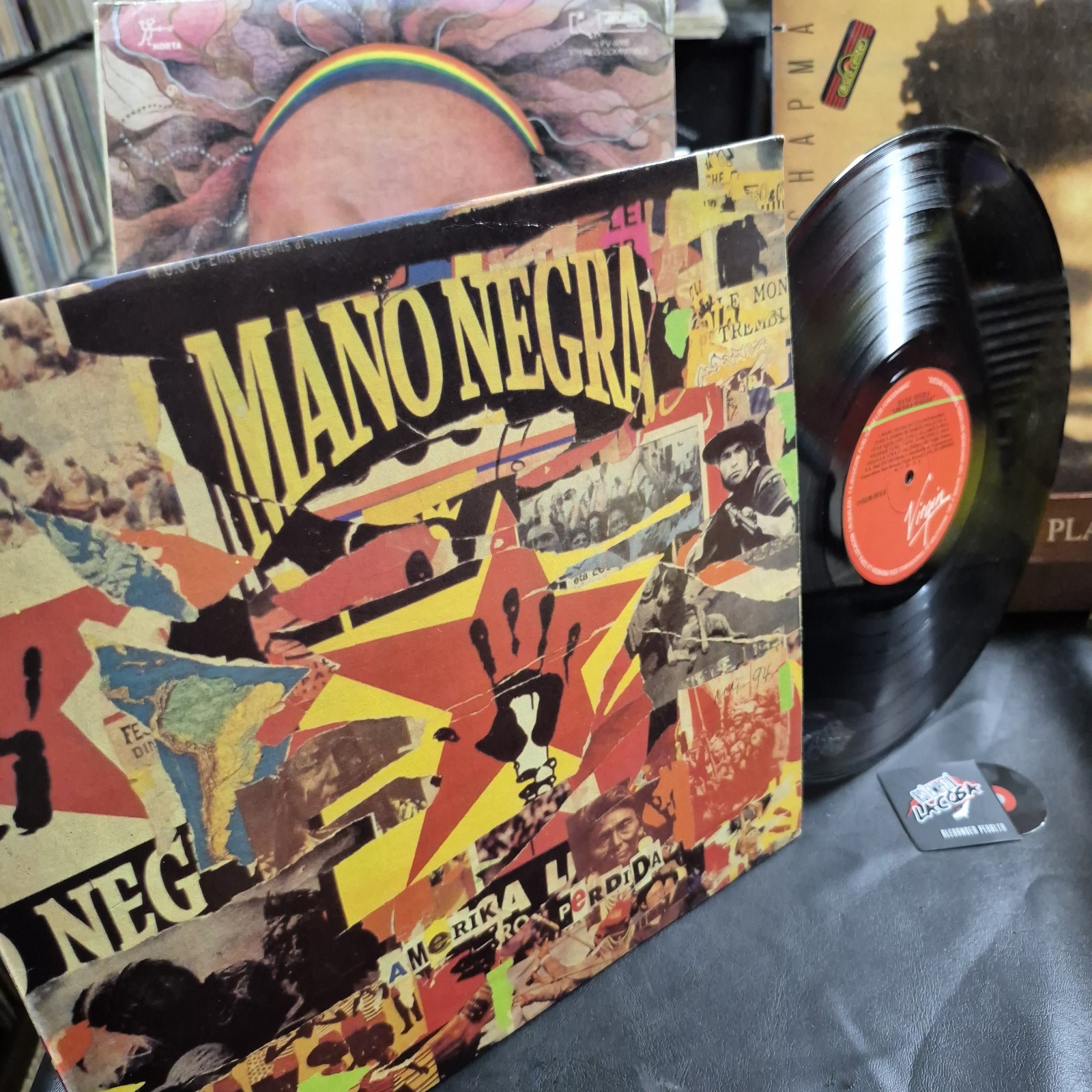 Mano Negra ‎– Amerika Perdida – Latin, Pop Rock, Reggae, Punk, Ska, VZLA, 1992