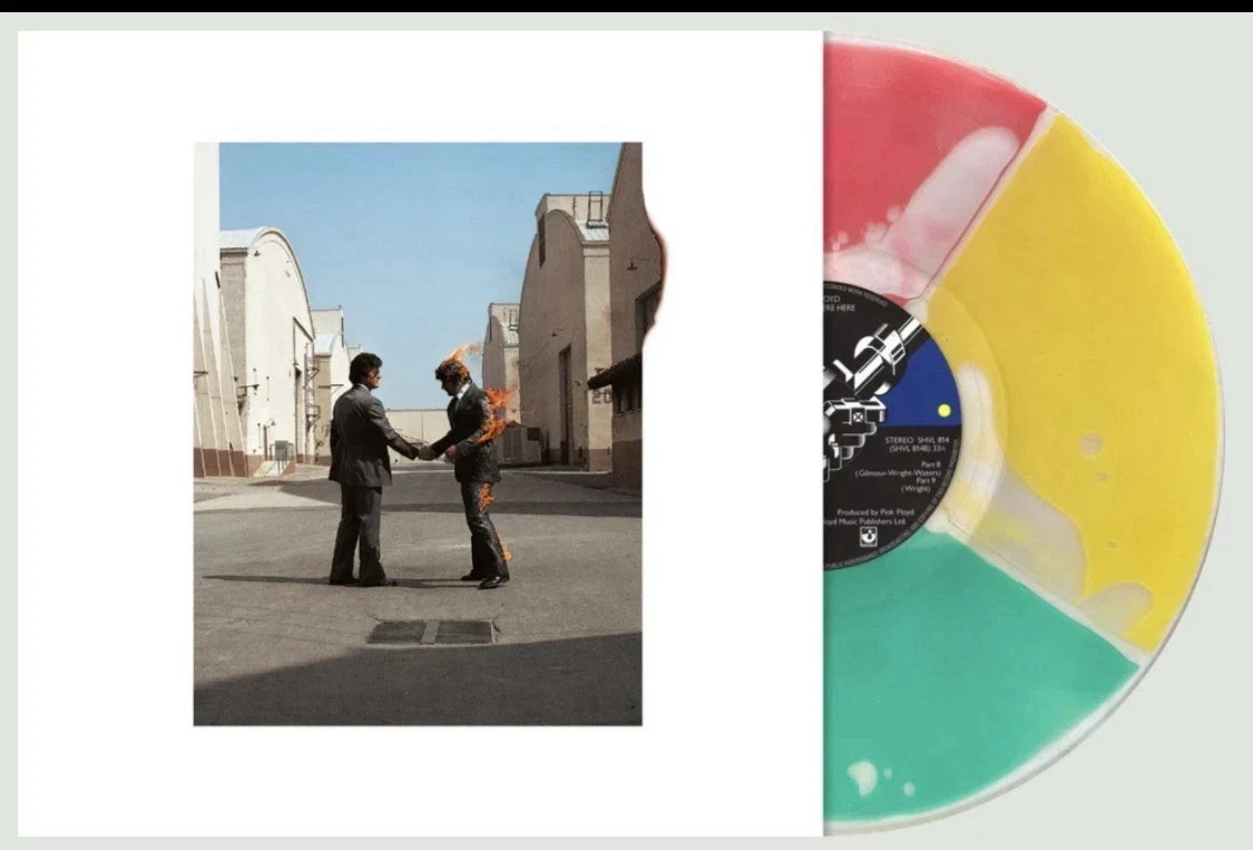 Pink Floyd Wish You Were Here 50th Anniversary Liquid Filled Vinyl Record