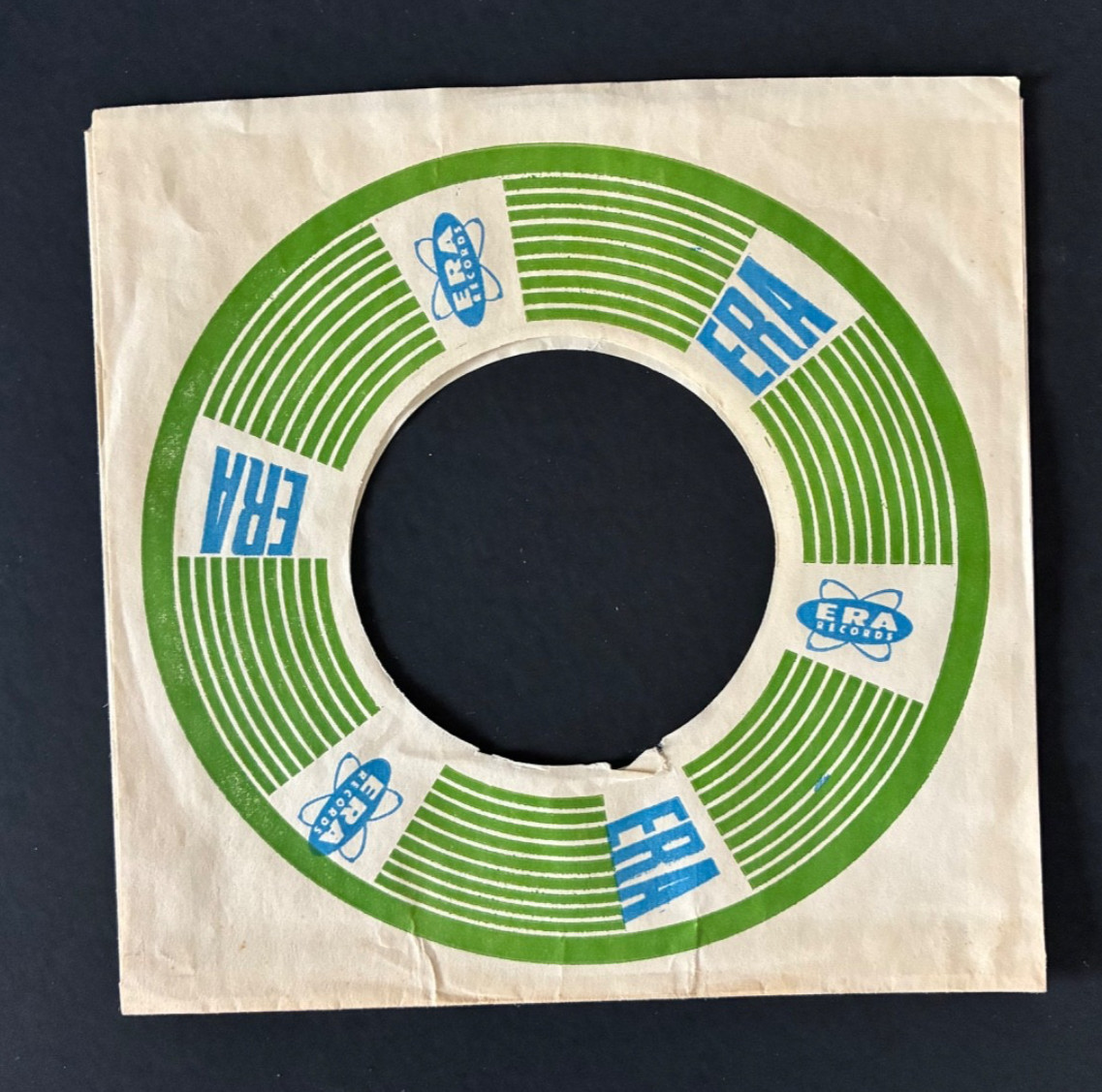 Vintage ERA Records 45 rpm Company Sleeve