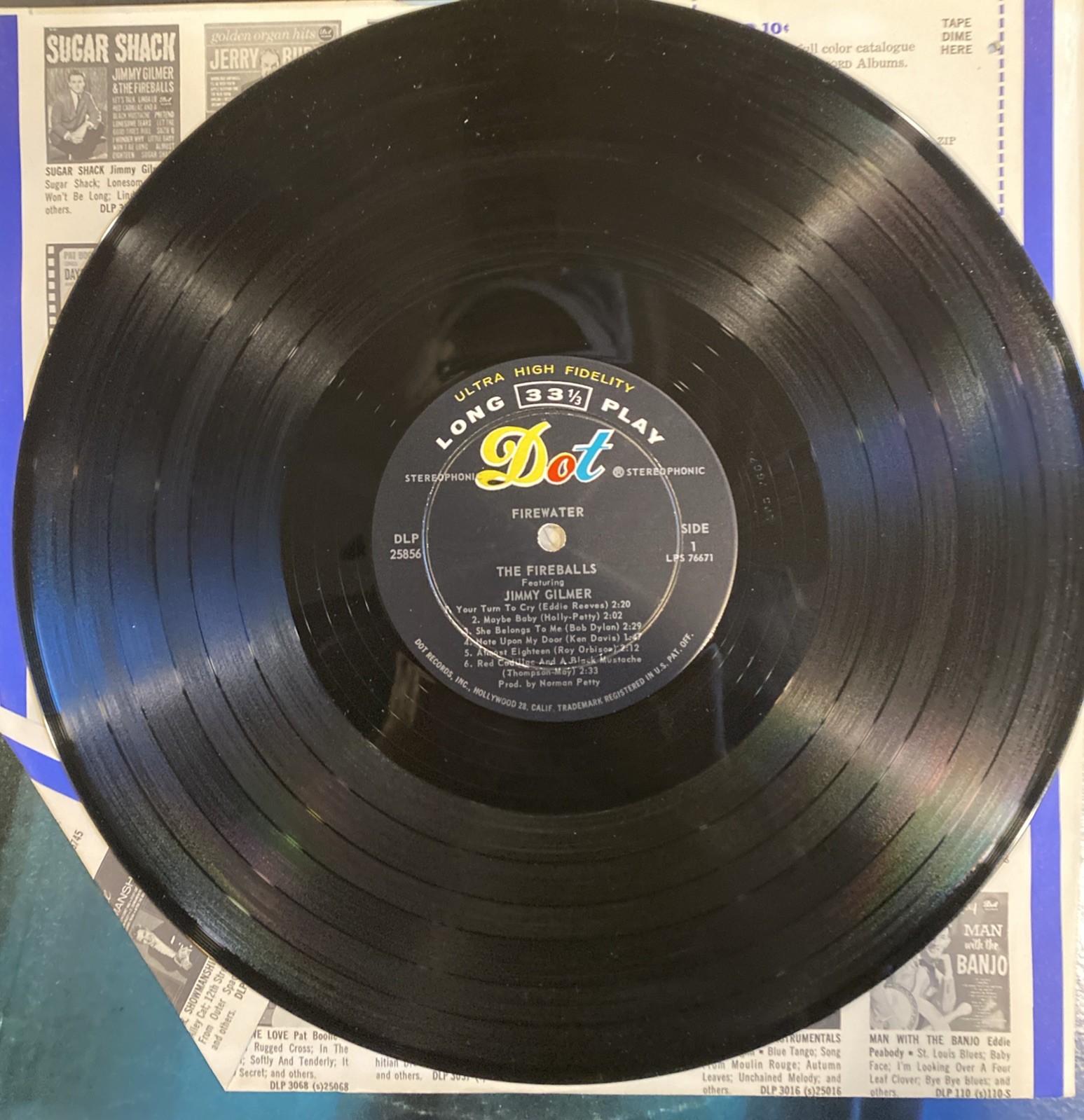 The Fireballs-Firewater Lp 1968