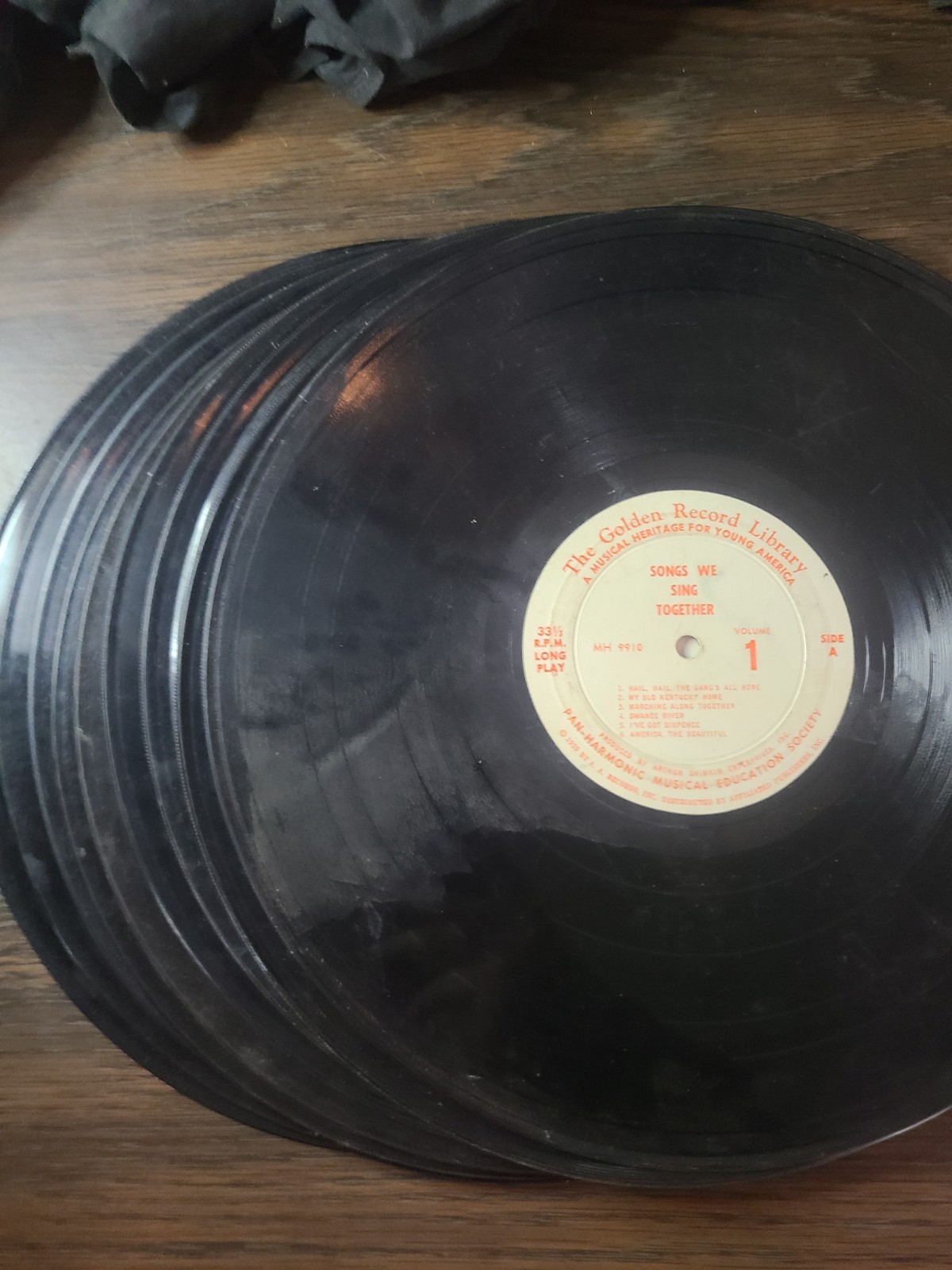 Various Record Lot of 10 Loose Vinyl Records Mixed Artists Mixed Genre Craft